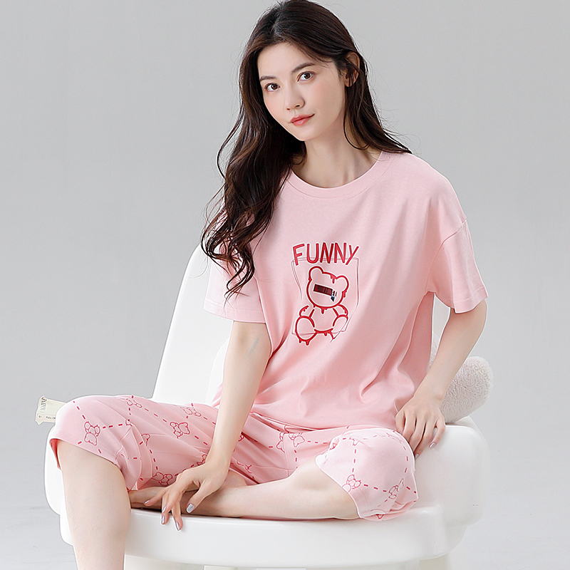 Quần áo mặc nhà cotton 5688