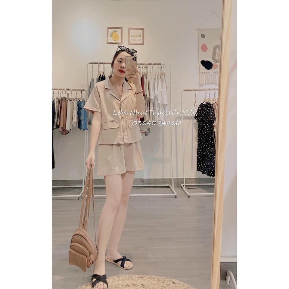 Sét vest be 2 túi giả mã 0020