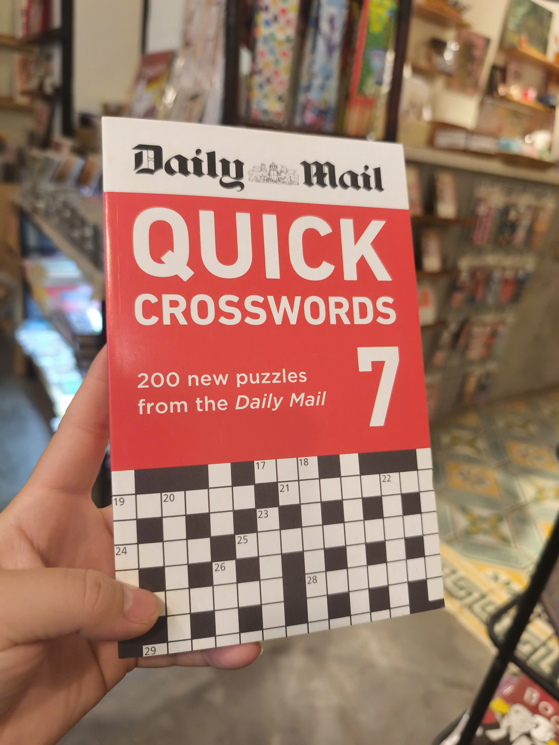 Sách - Quick Crosswords 7 | Games / Ngoại văn Nhập khẩu UK / Trò chơi ô chữ giải trí