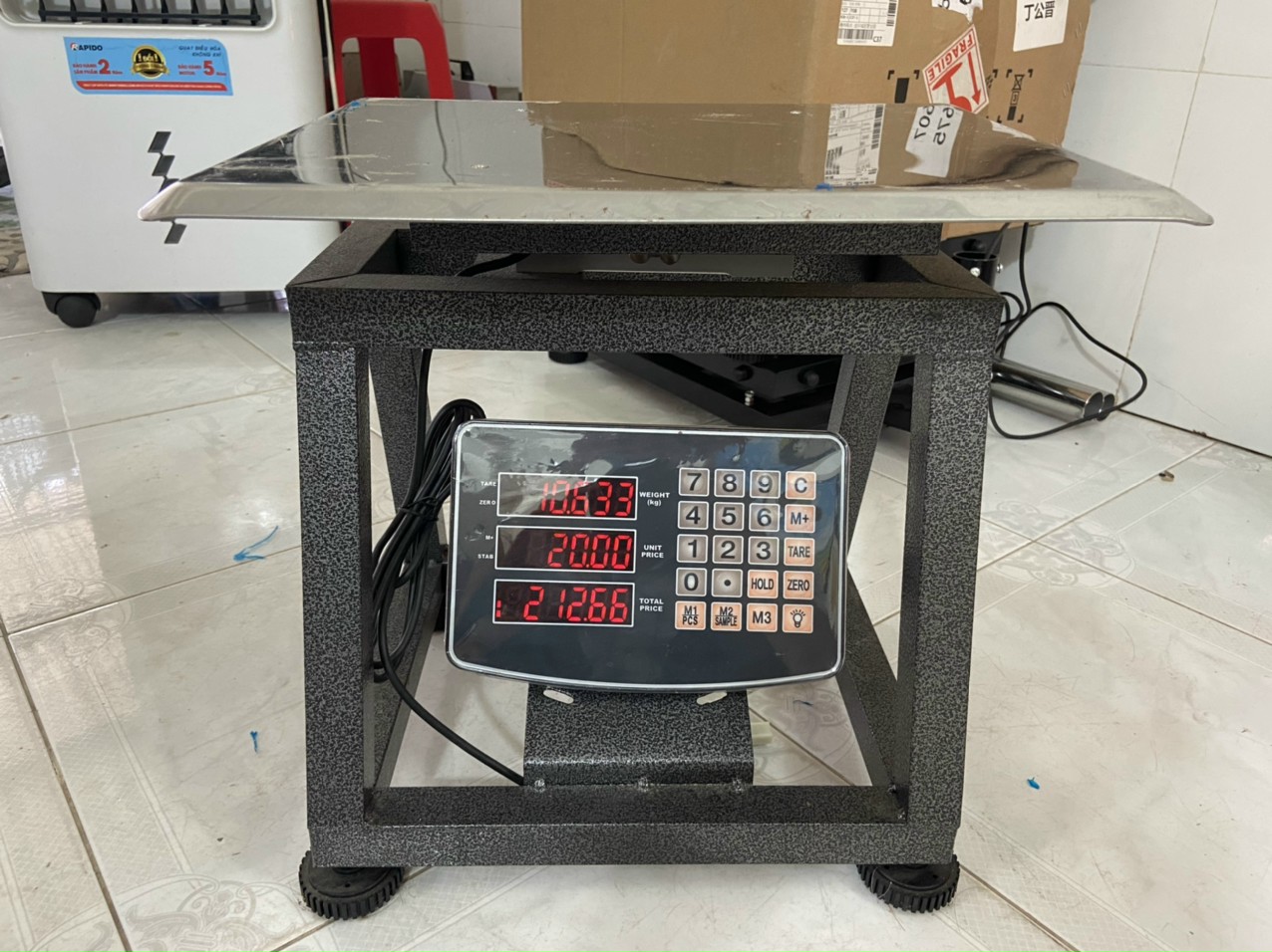 Cân Điên Tử Ghế Ngồi Tính Tiền ACS 100 KG