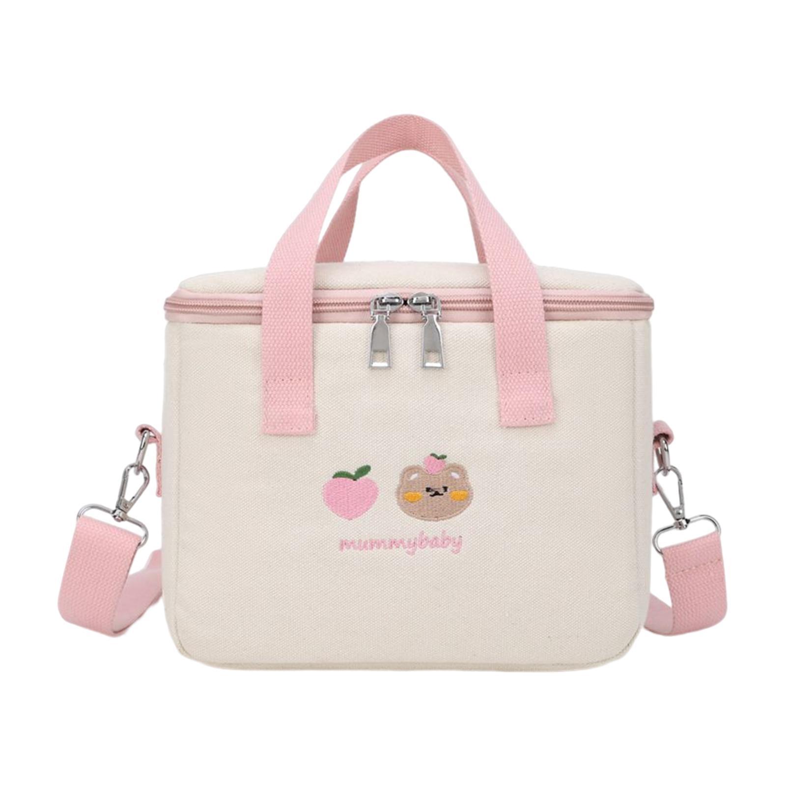 Portable lunch Storage Bag Insulated Lunch Box Keep Warm for Camping Children Adults