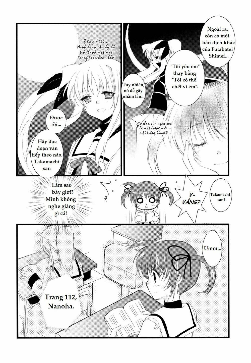 because the moon was so beautiful [mahou shoujo lyrical nanoha] chapter 1 6