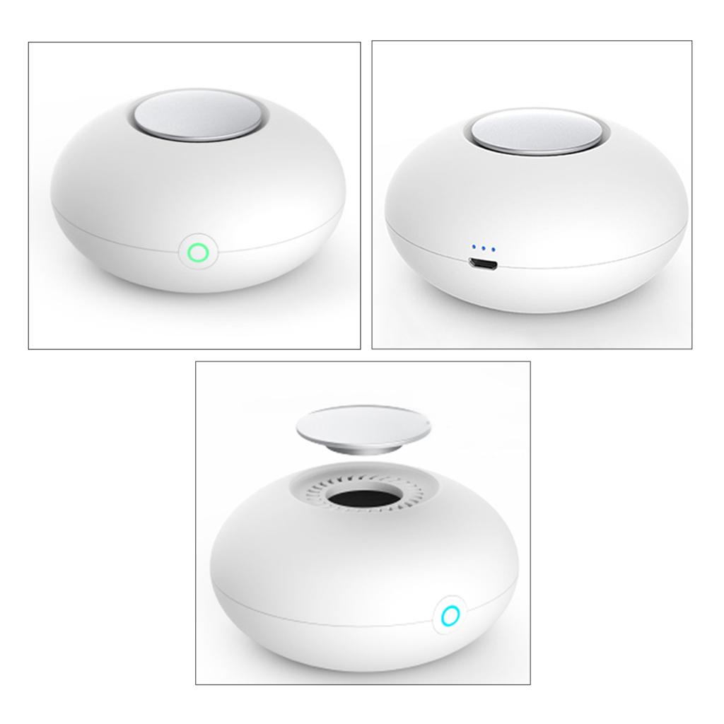 Portable Air Purifier, Mini Ozone Generator with USB Rechargeable Odor Eliminator, Deodorization Sterilizer Ozone Machine for Travelling, Room, Car,