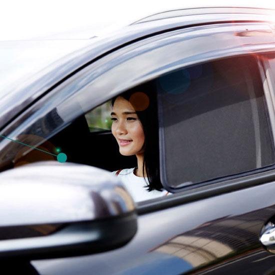 Rèm che nắng ô tô Mazda Cx5 2018- 2022, che nắng hút nam châm theo xe, bộ 4 cánh