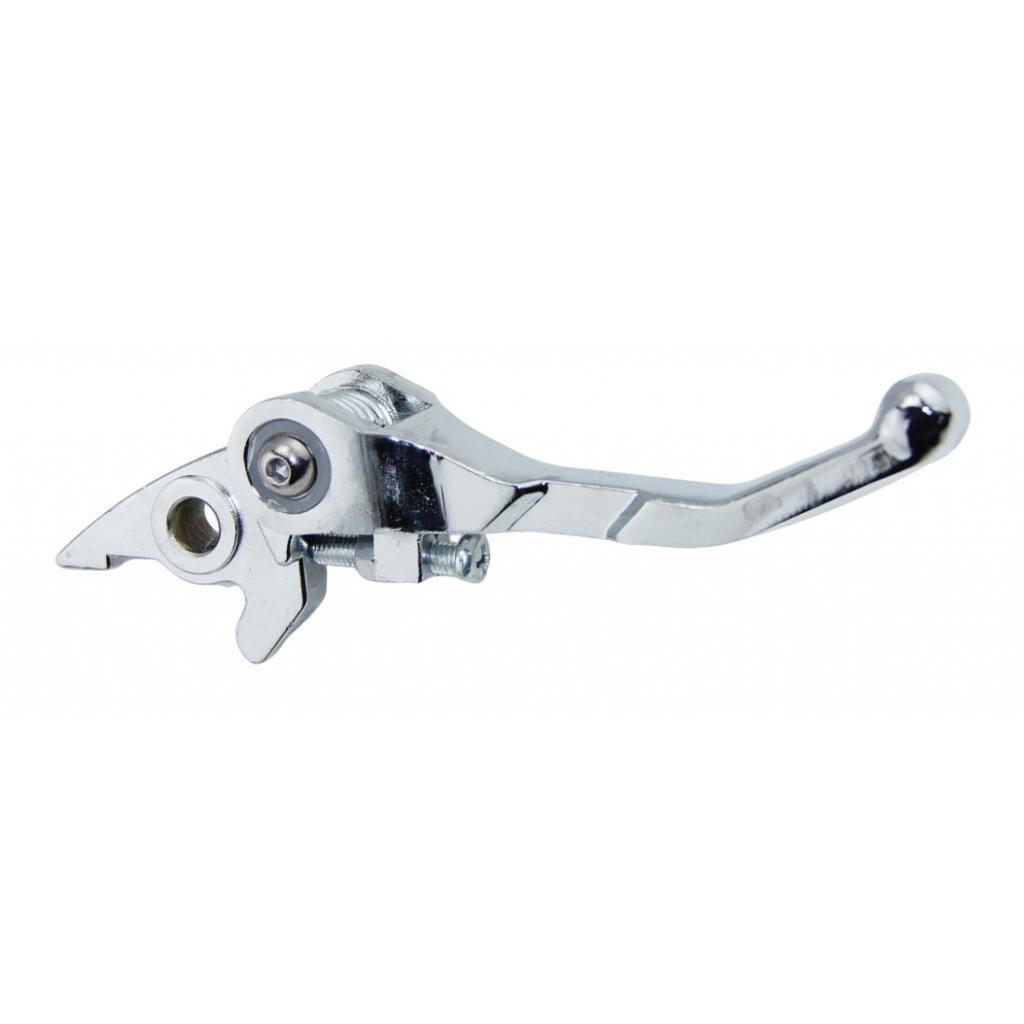 Aluminum Alloy Folding Clutch & Brake Lever for Motorbike 70cc 125cc Silver