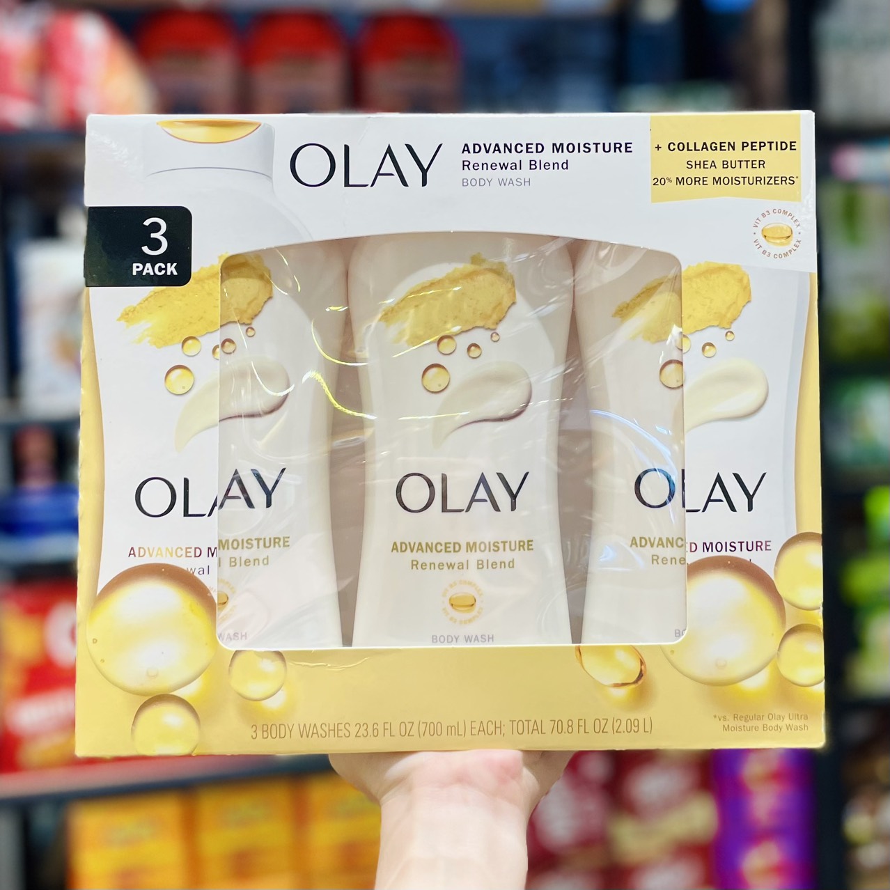 Sữa Tắm Dưỡng Ẩm Olay Ultra Moiture Plus+ 700ml