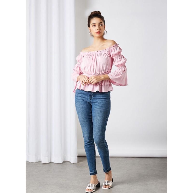 Áo F21 chất linen