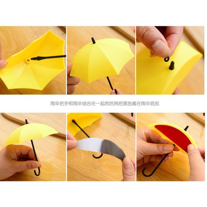 Bộ 3 móc treo phụ kiện hình chiếc ô