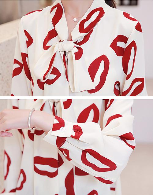 Áo Sơ Mi Nữ Thắt Nơ Cổ Thanh Lịch