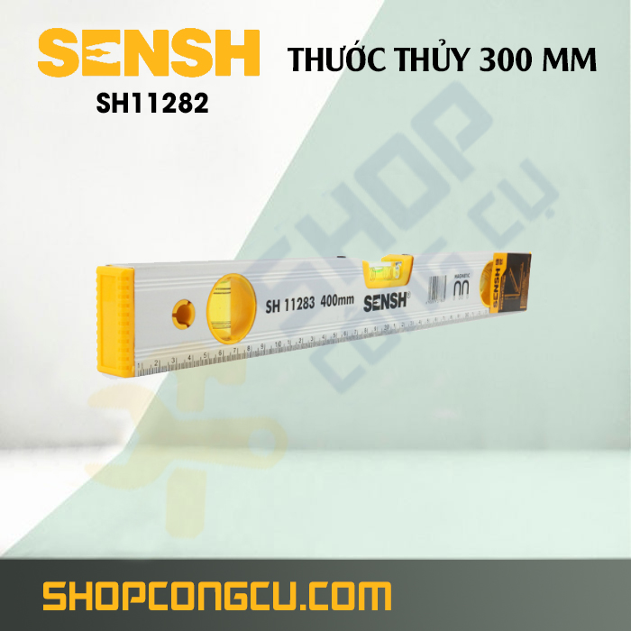 Thước thủy có từ 30cm Sensh SH11282