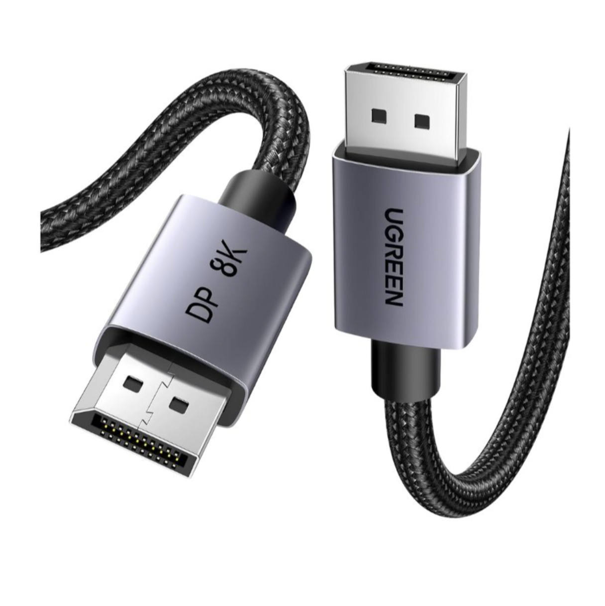Cáp Displayport 1.4 dài 1m /2m/3m Ugreen hỗ trợ 8K@60Hz - Hàng chính hãng
