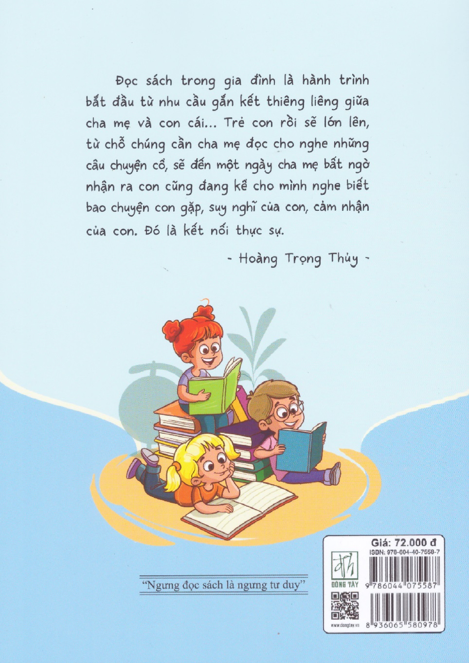 Cùng con làm bạn với sách