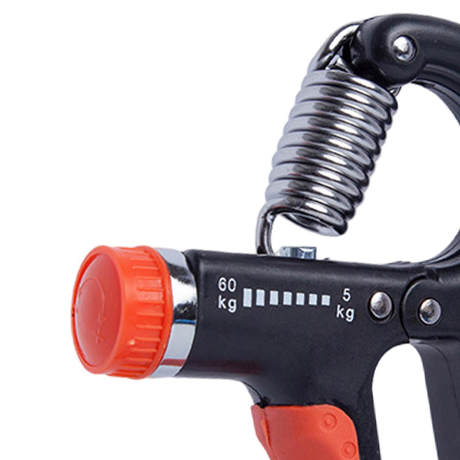 Hand Grip Strengthener Finger Exerciser Fitness Hand Gripper with Counter for Muscle Building, Musician, Guitar