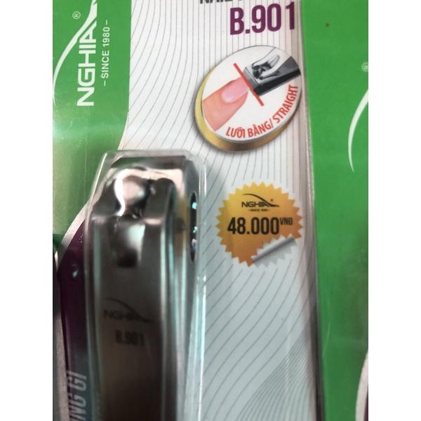 Kềm bấm móng lưỡi bằng Nghĩa loại lớn hàng chính hãng nail clipper mã B901 dùng cắt móng tay móng chân