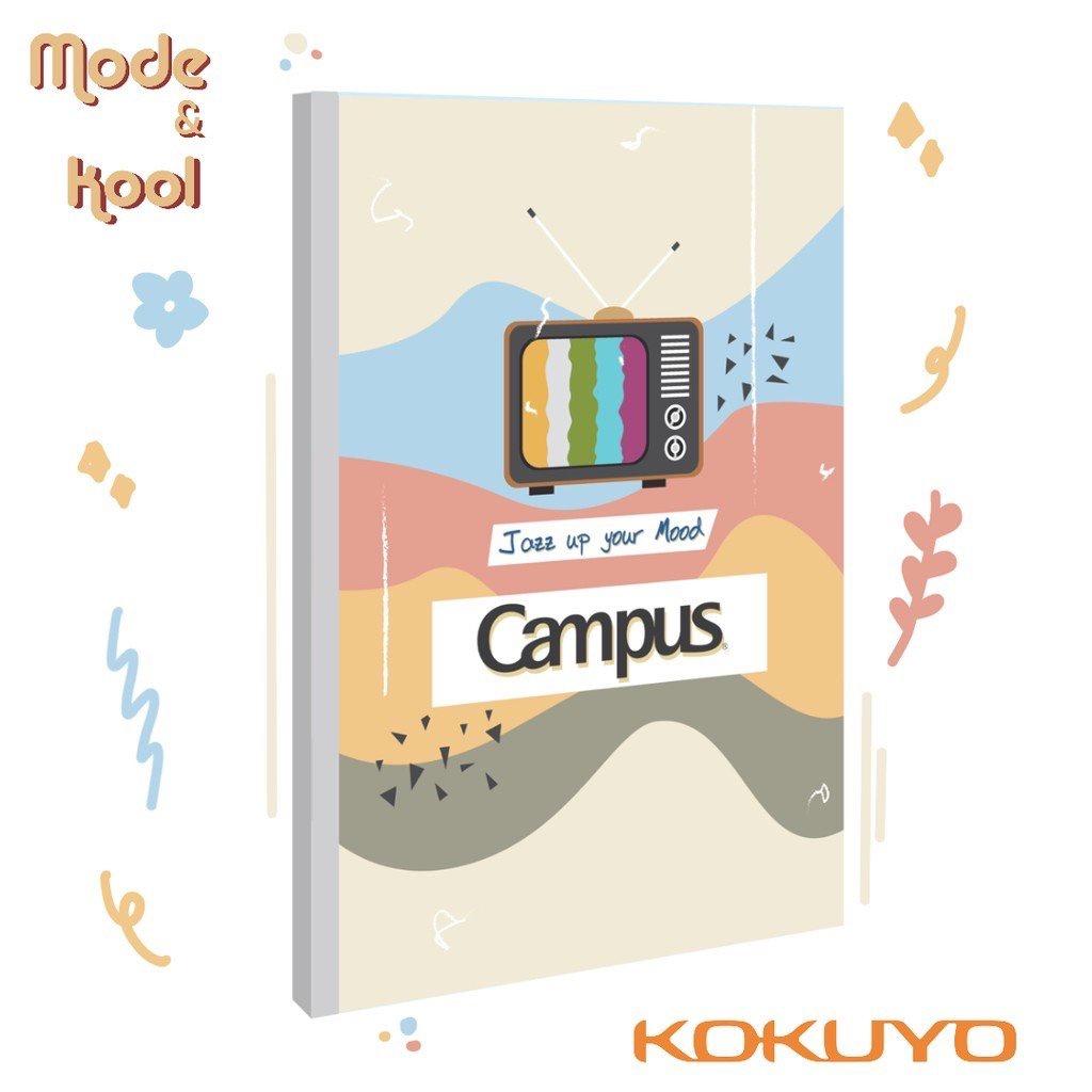 Lốc 5 Vở KN có chấm Campus Mode & Cool 120 trang