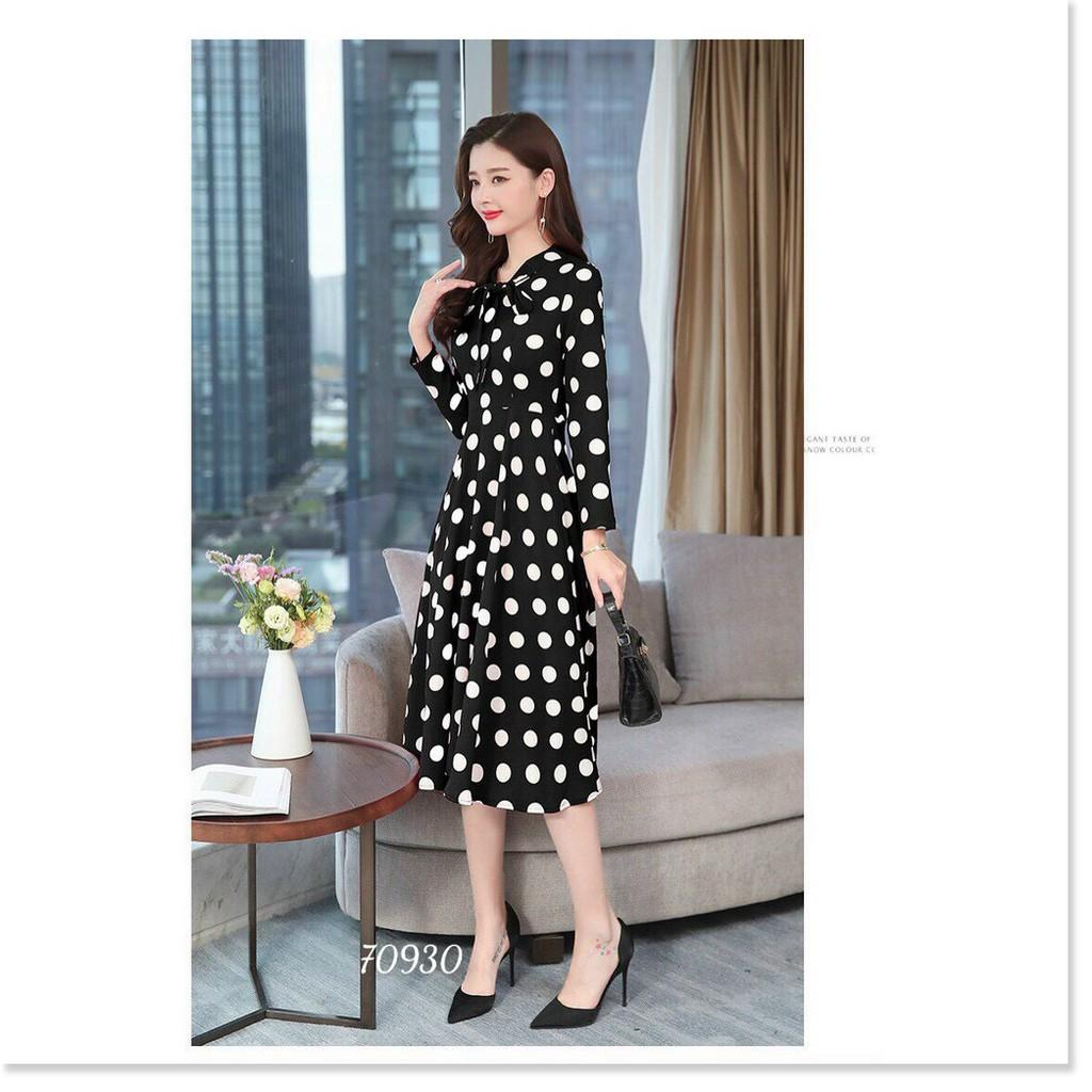 ĐẦM XÒE LỤA CHẤM BI DỰ TIỆC