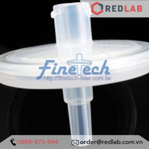 Đầu lọc Syringe PES đường kính 25mm, lỗ lọc 0.22um không tiệt trùng Finetech PES030N022I (1 cái)