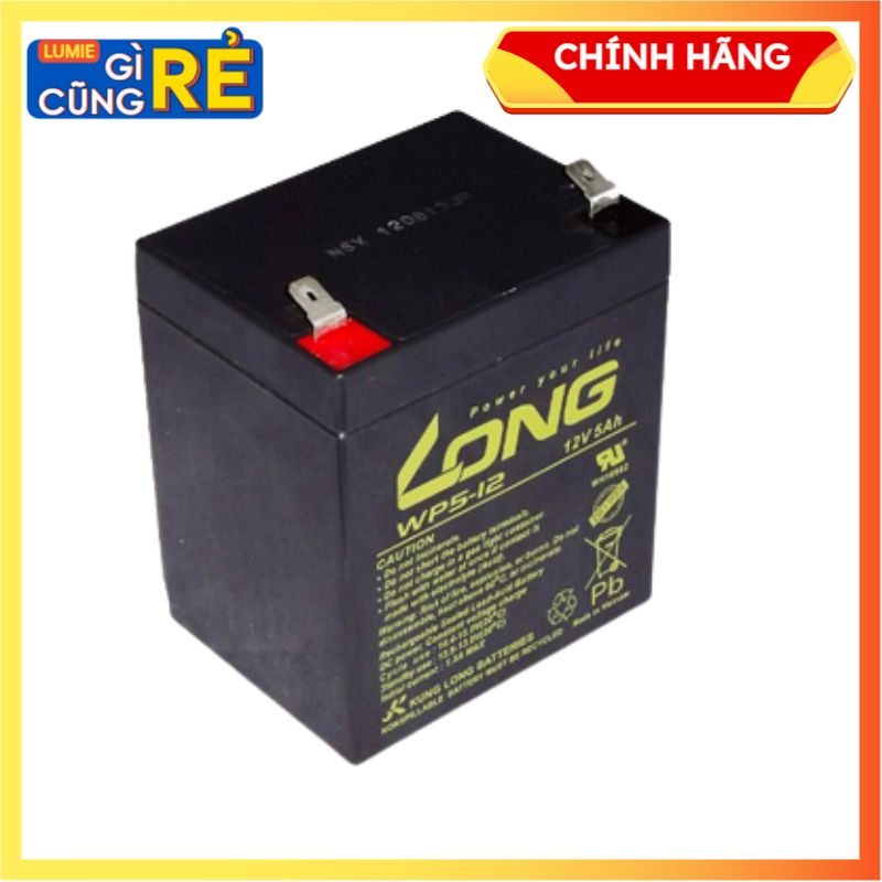 Bình ắc quy LONG 12v 5ah WP5-12