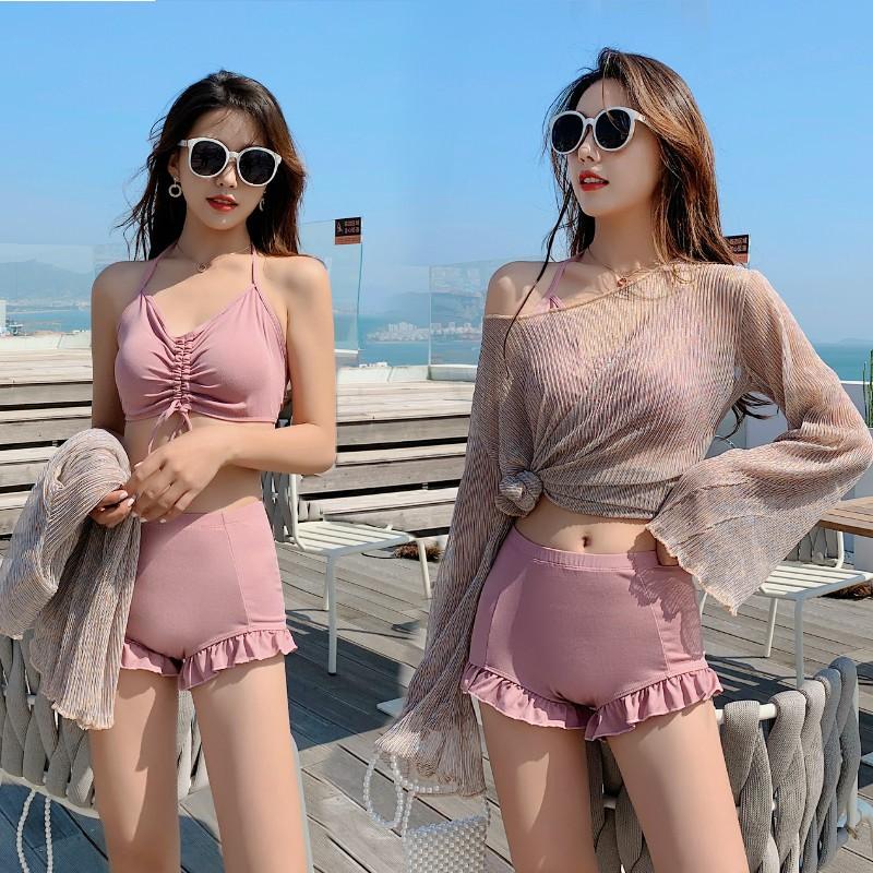 Bikini DANDAN áo tắm 2 mảnh mùa hè cao cấp chất đẹp 2021