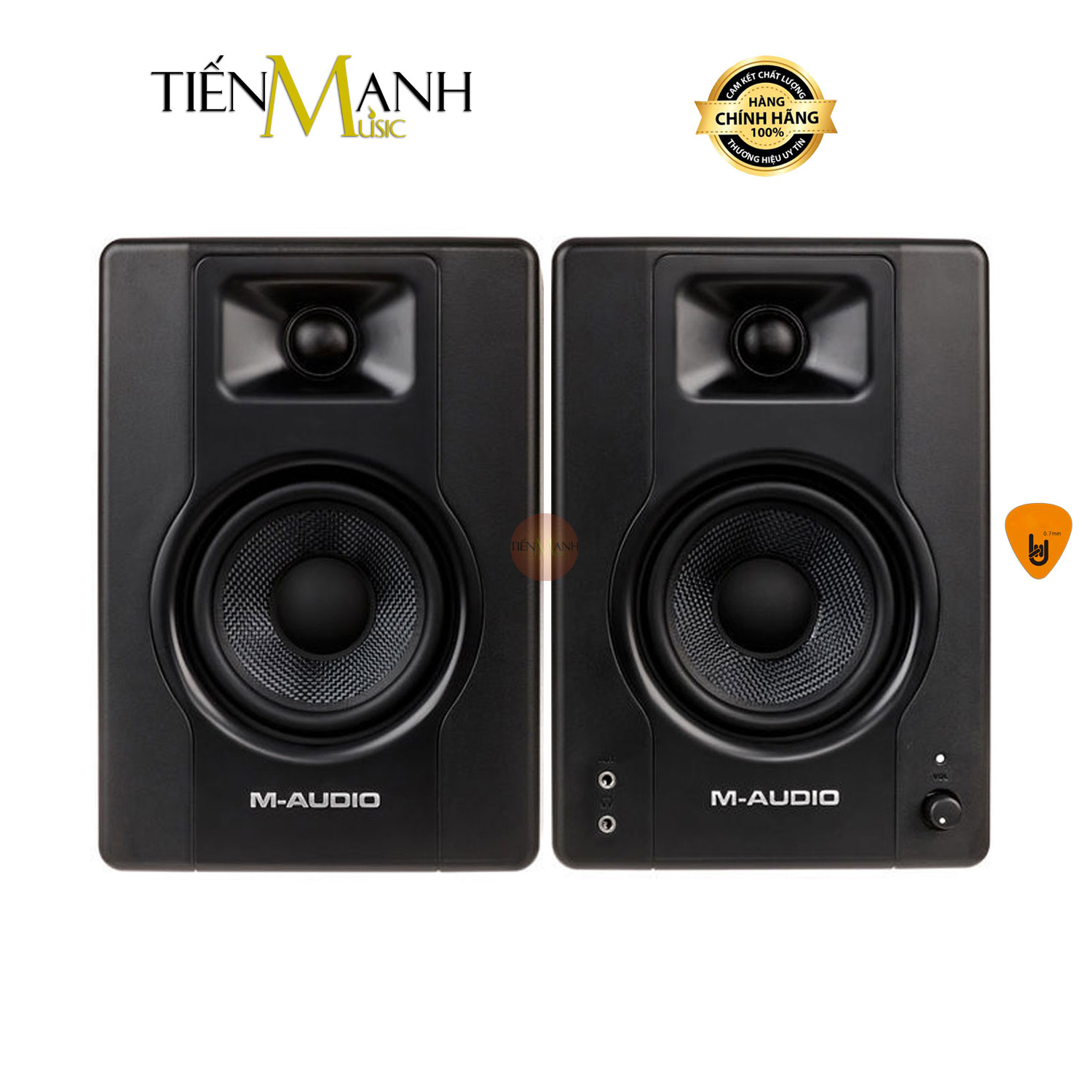 [Một Cặp] Loa Kiểm Âm M-Audio BX3 (120W) - MAudio Studio Monitor Speaker Hàng Chính Hãng - Kèm Móng Gẩy DreamMaker