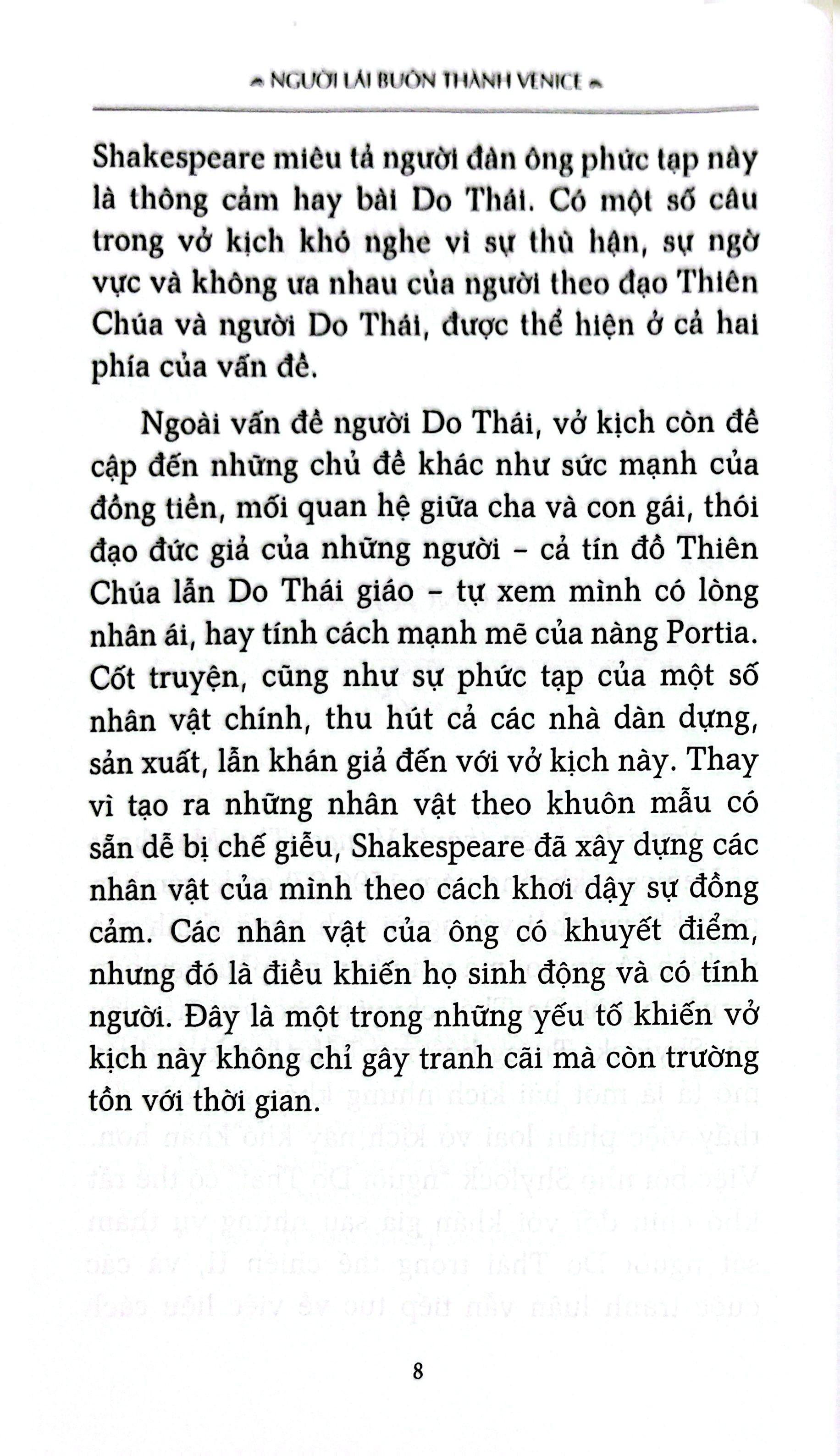 Sách - Người Lái Buôn Thành Venice - The Merchant Of Venice