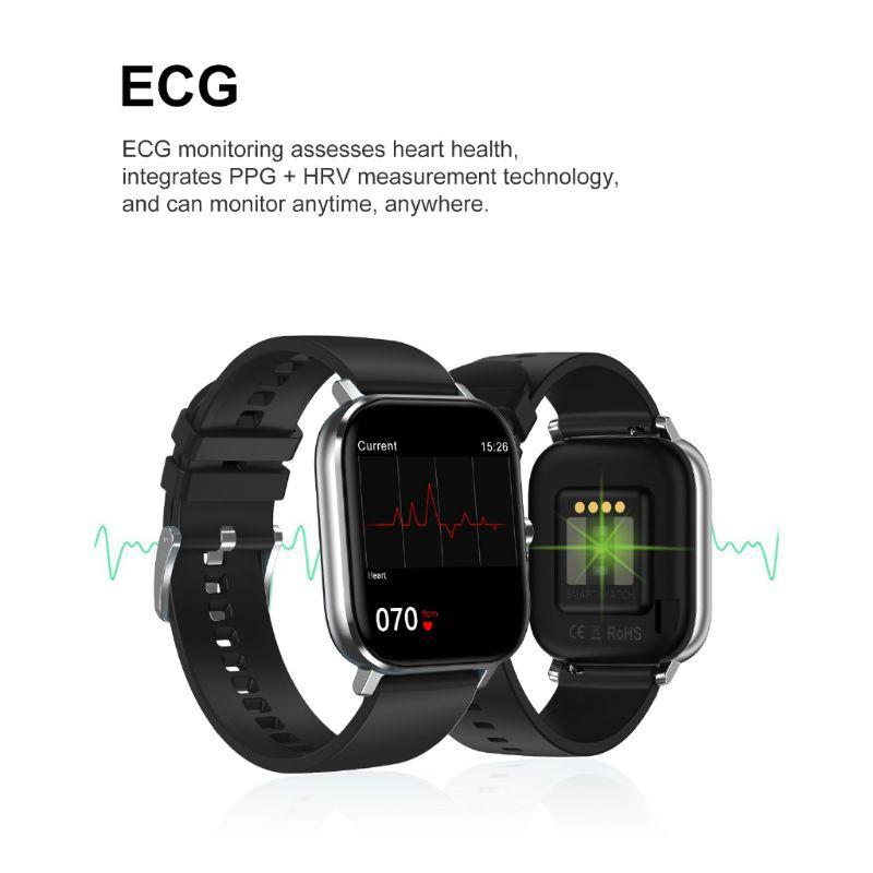 Đồng hồ nghe gọi bluetooth P8 PLUS (DT35) chống nước IP67 hỗ trợ theo dõi sức khỏe ECG PPG HRV