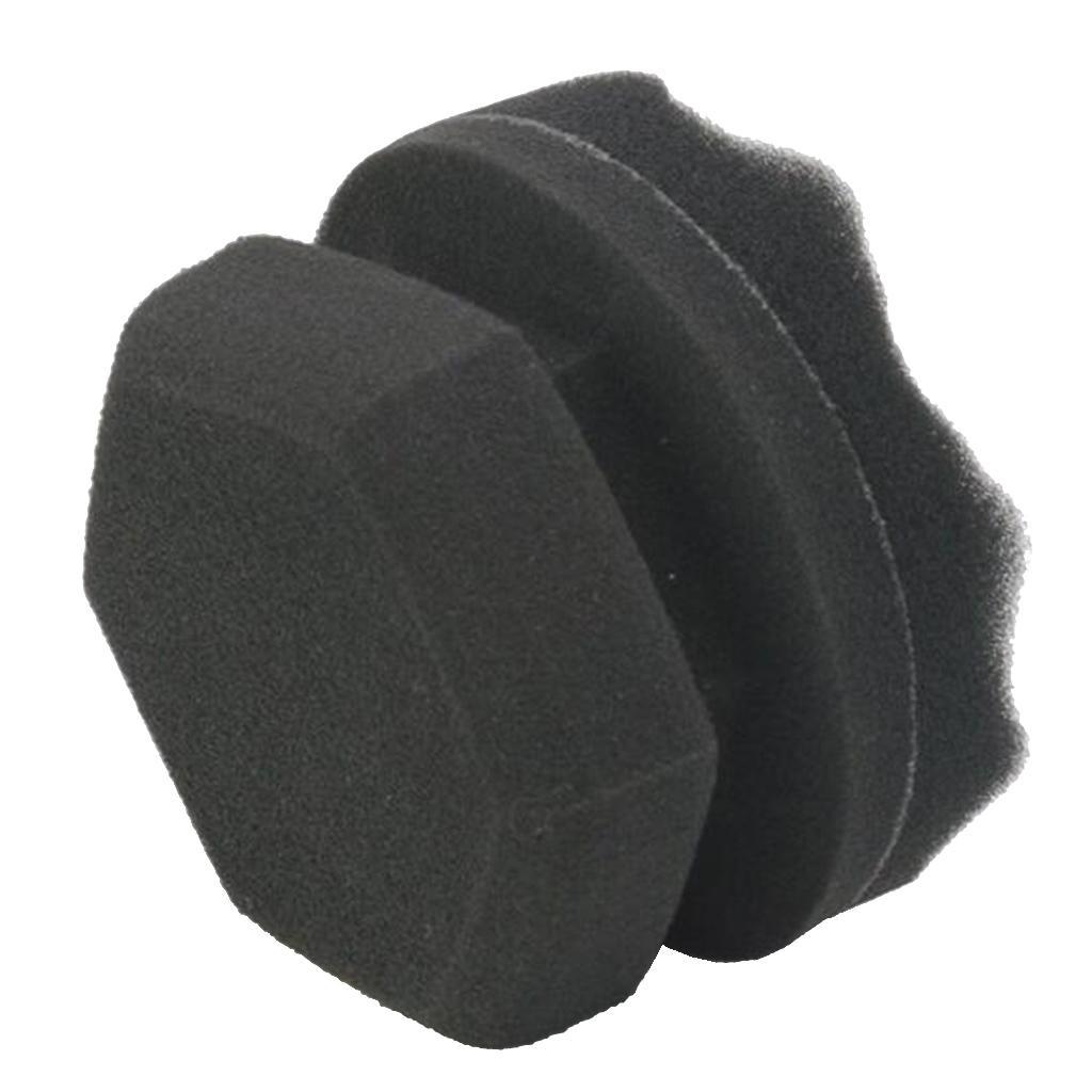 4Pieces Auto Car Sponge Polishing Buffing Pads 8cm and 11cm Cleaning Pads