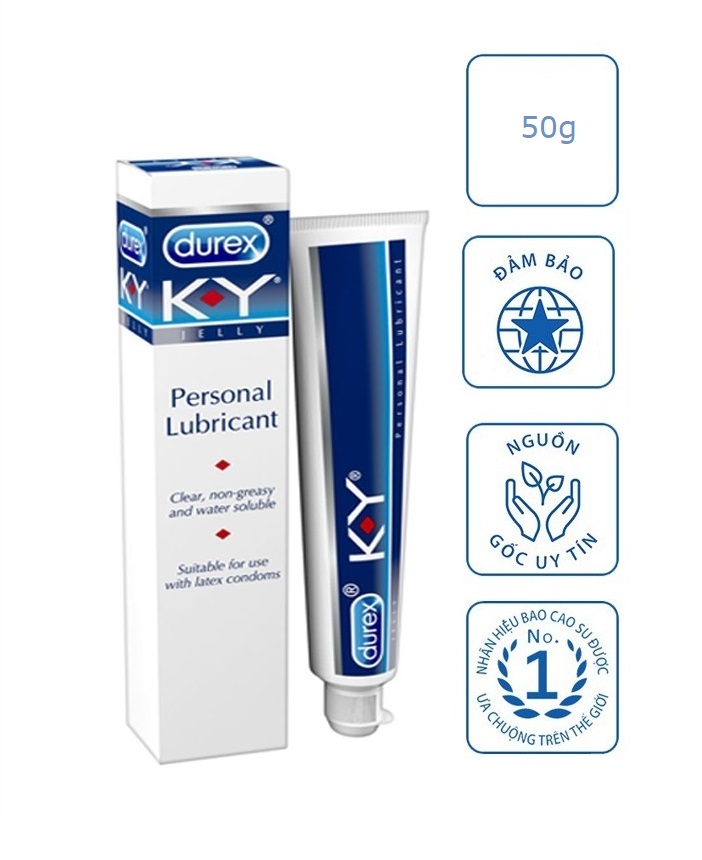 Gel Bôi Trơn Durex Ky 50g - Chính Hãng - Nhập Khẩu Thái Lan - Che Tên Sản Phẩm