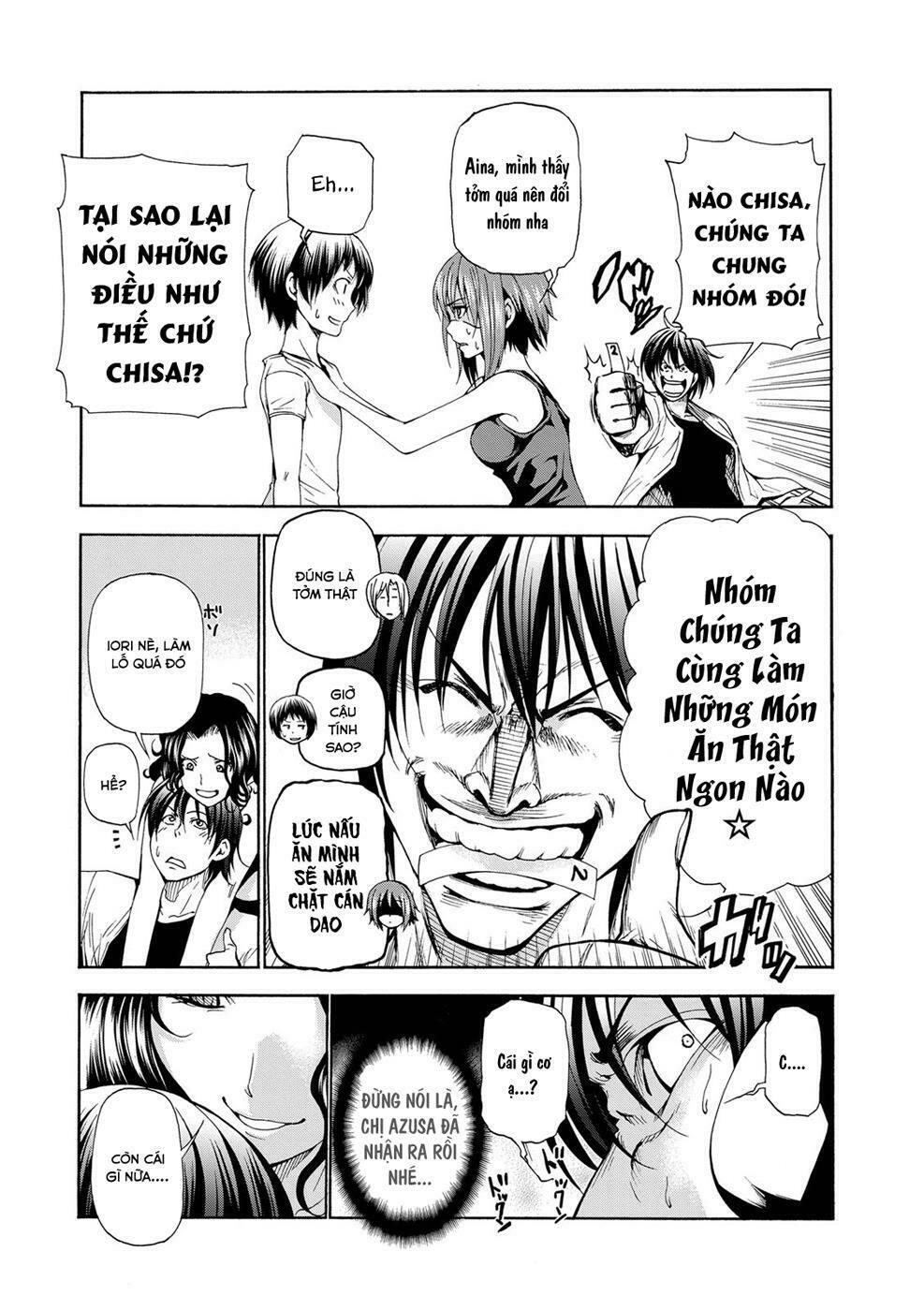 cô gái thích lặn - grand blue chapter 18 17