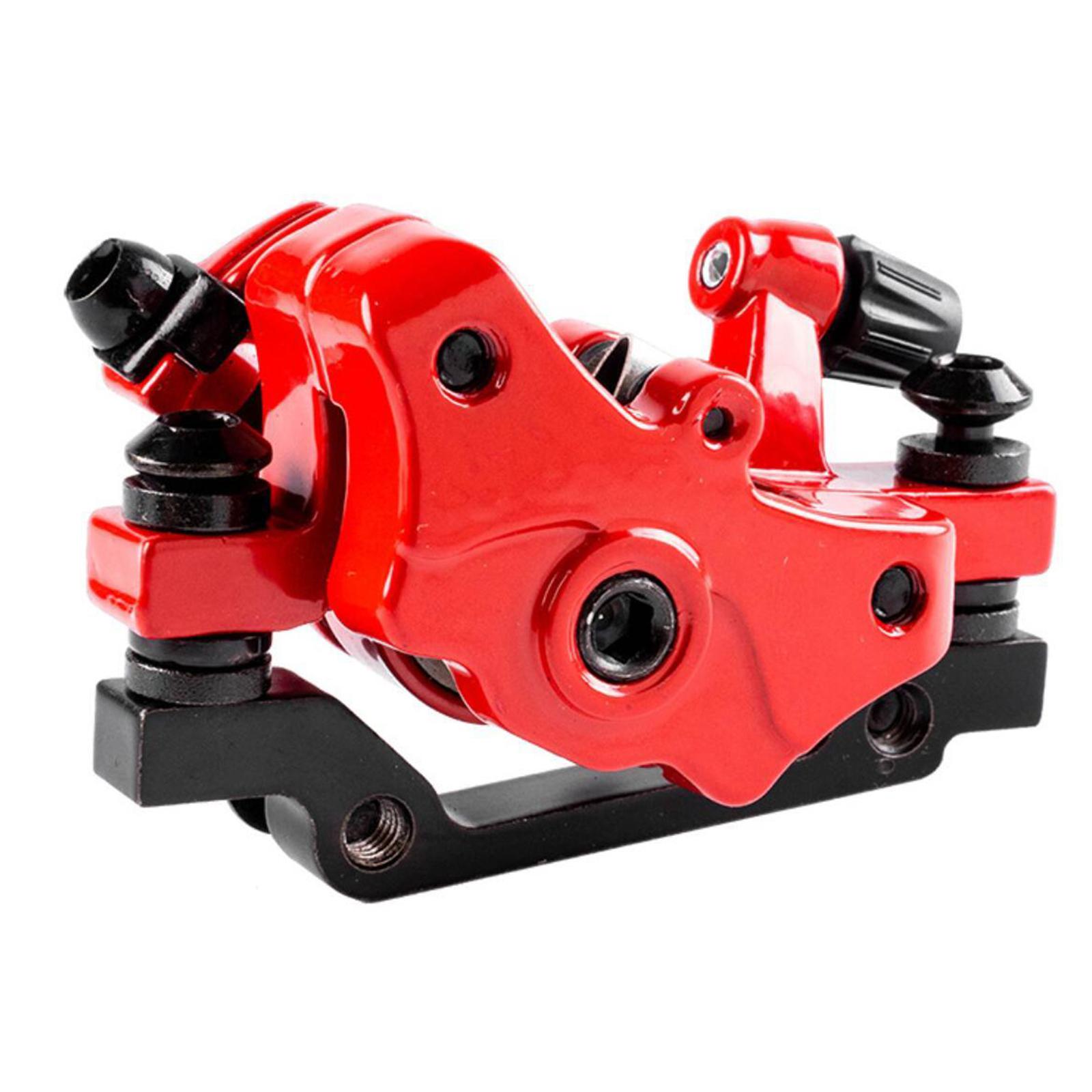 2xSolid Bike Disc Brake Caliper R160/F180 Rotor Disc Calipers Red F160 R140