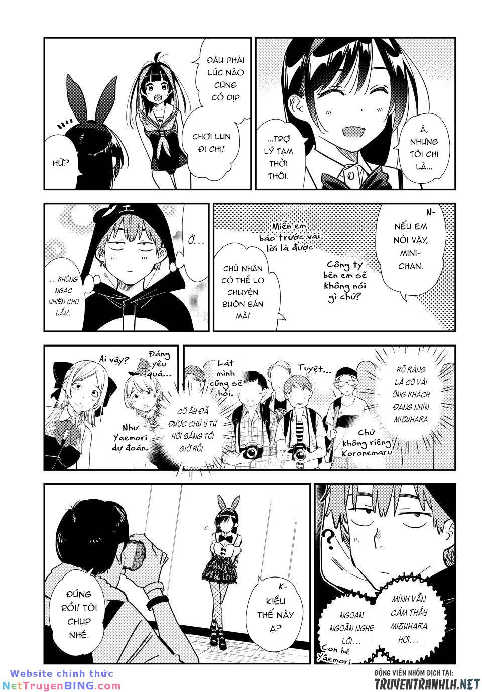 dịch vụ cho thuê bạn gái chapter 312 9