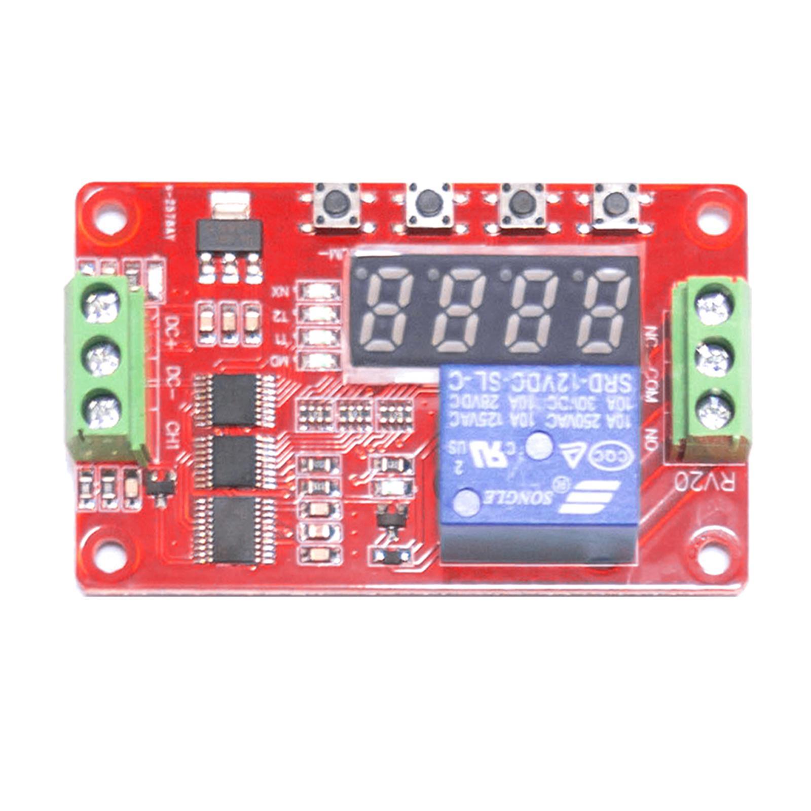 Multifunction Delay Module Self Locking Control Module Relay Cycle Timer