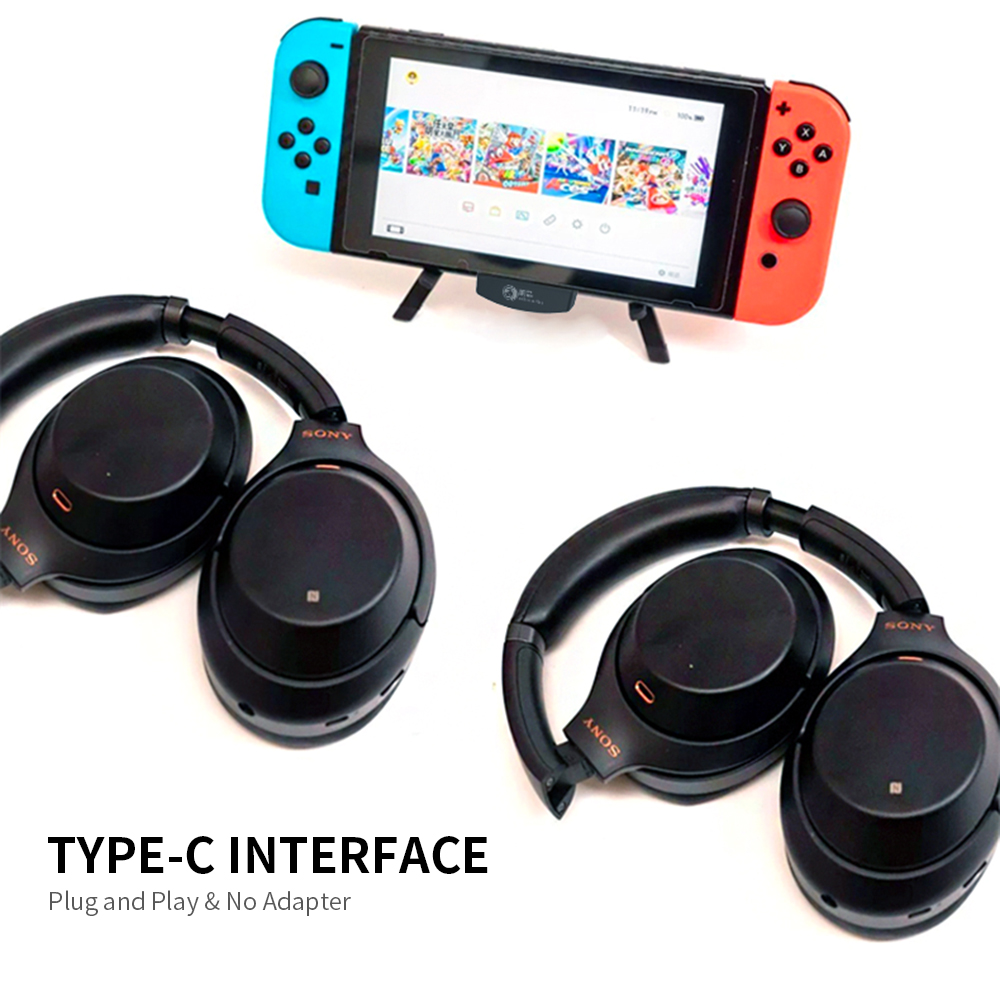 USB Tích Hợp Micrô Kỹ Thuật Số Không Dây A1 Gaming BT Cho Nintendo Switch / PS4 / PS3 / PC