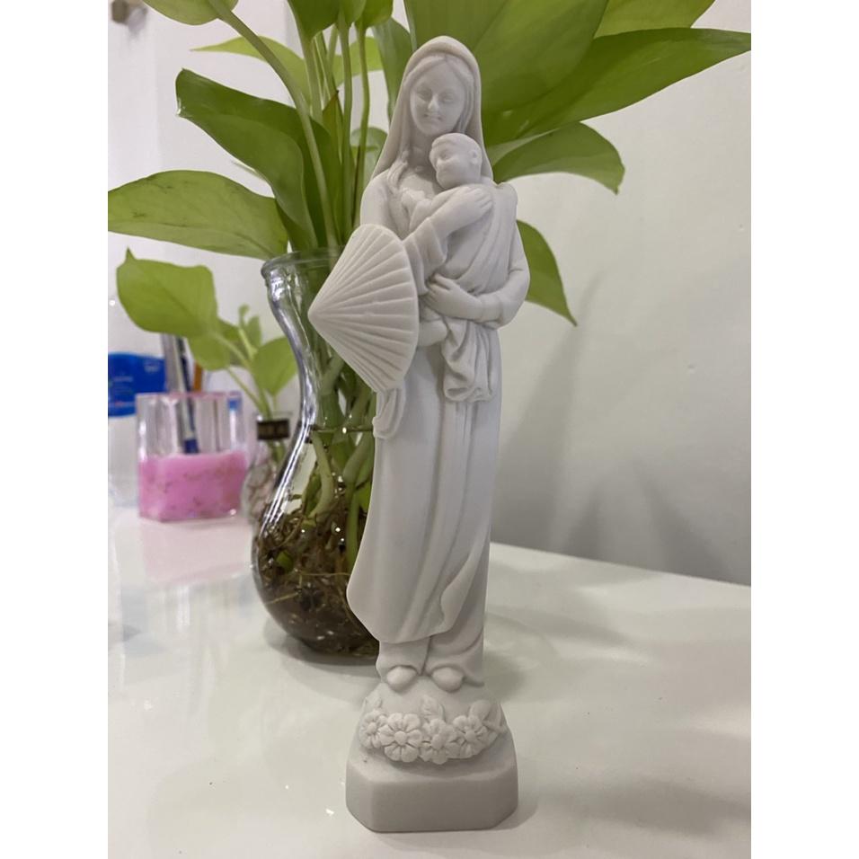 391. Mẹ nón lá gốm sứ 17cm