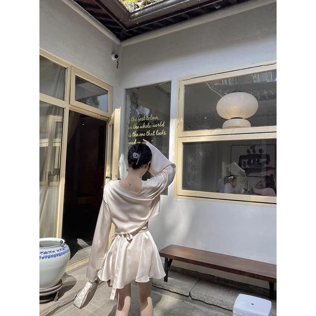 Set đồ lụa dựa tiệc Wabisabi N11X2