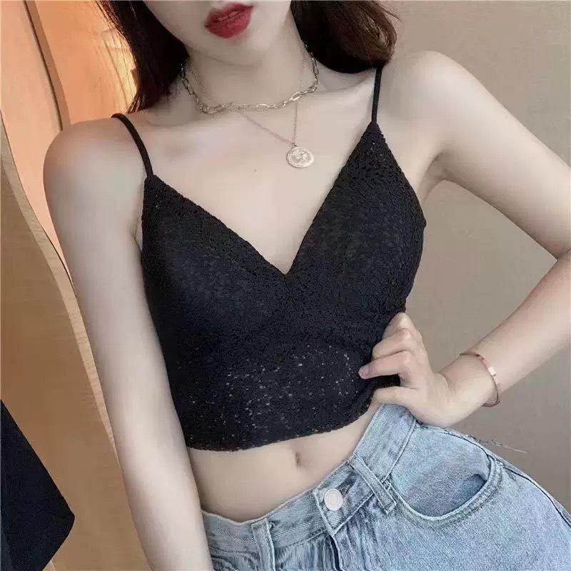 Áo Bra ren áo hai dây lót nữ họa tiết hoa gợi cảm tôn vòng một sexy quyến rũ Pasana0119