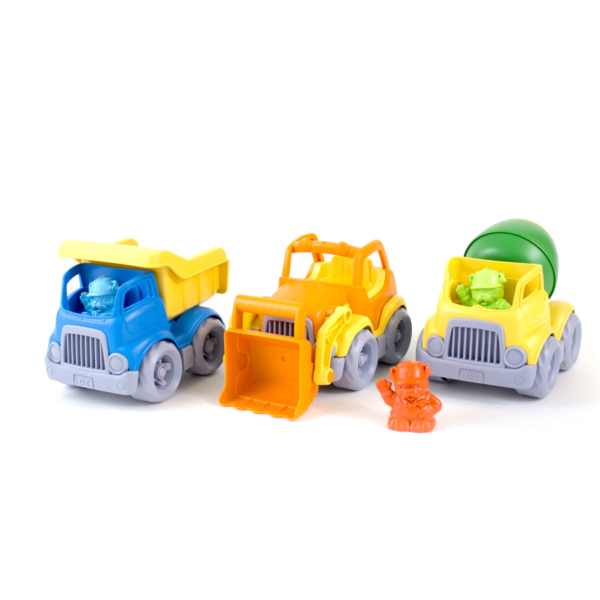 Bộ đồ chơi 3 loại xe xây dựng Green Toys cho bé từ 2 tuổi