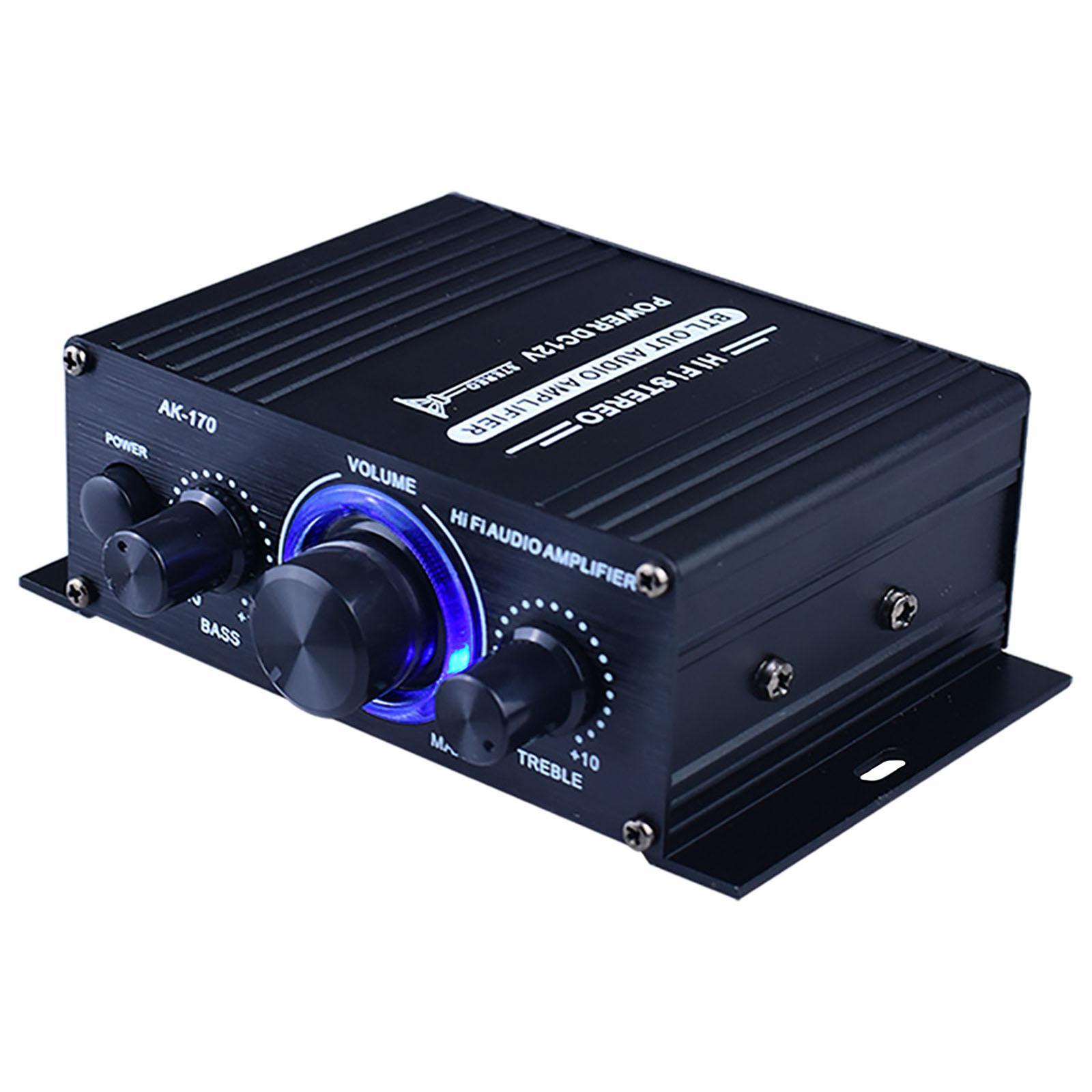Surround Sound Mini Sound Amp Speaker 12V FM USB