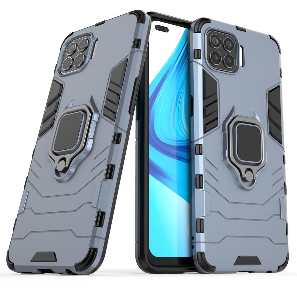 Ốp lưng cho Oppo A93 iron man chống sốc kèm nhẫn xoay chống xem video bảo vệ camera