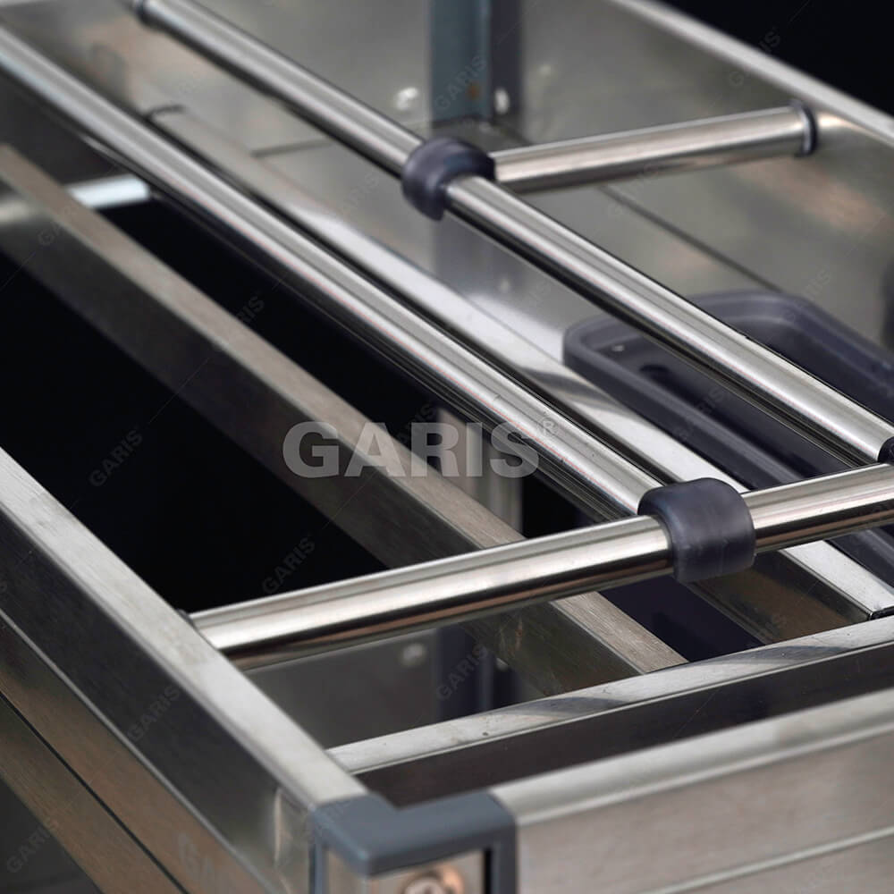 Giá gia vị, chai lọ đa năng, inox hộp Garis GK01.20