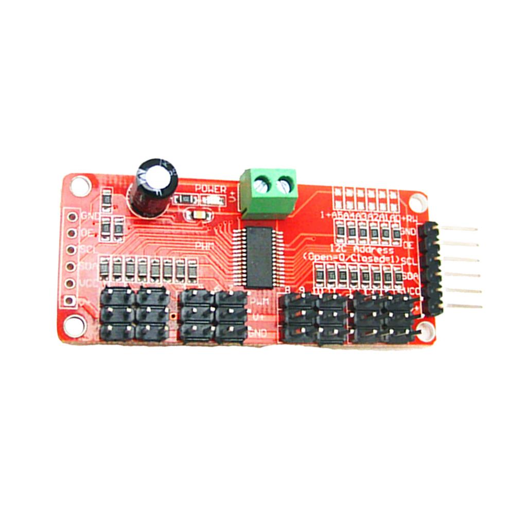 PCA9685 16-Channel 12-bit PWM Servo Motor Driver I2C Module For