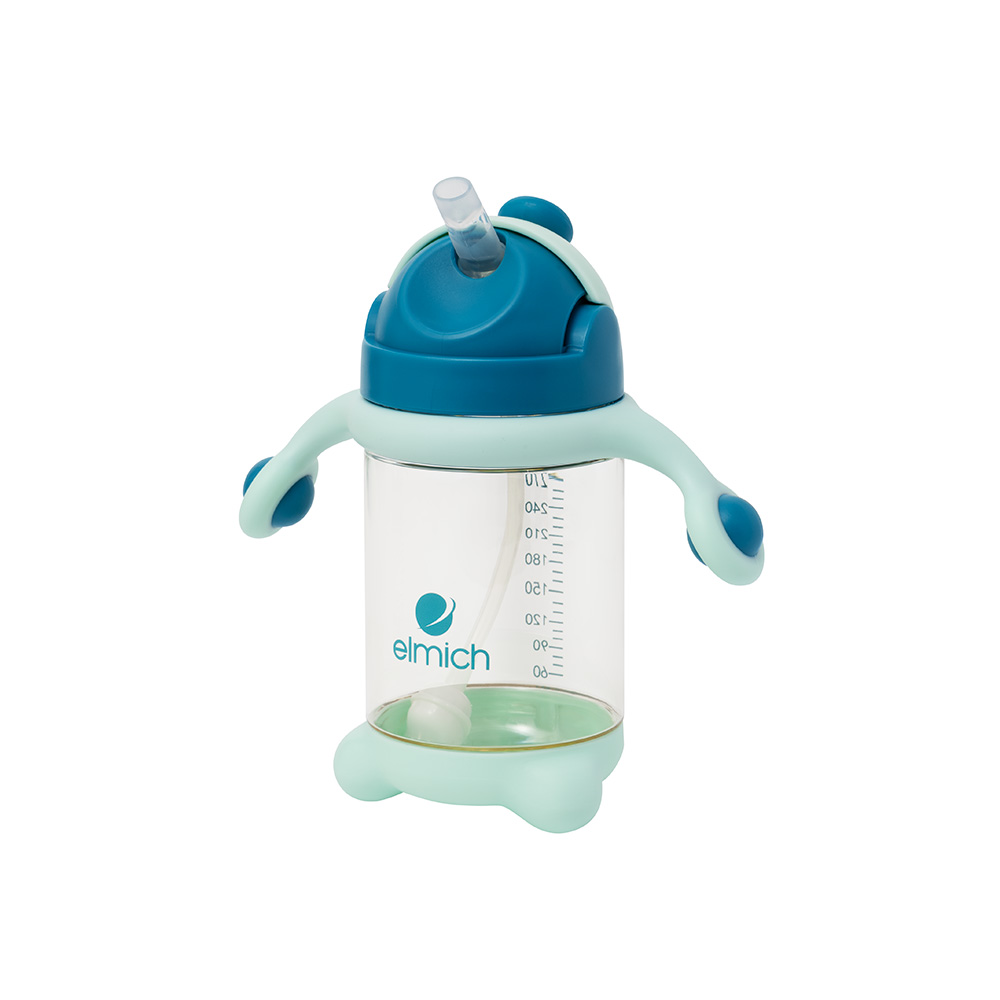 Bình Tập Uống Nước Cho Bé Elmich BabyCare EL8395 340ml EL8396 320ml, Hàng Chính Hãng - JoyMall
