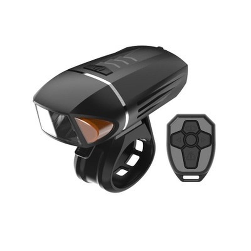 Thuận Lợi Nhất Sạc USB Đèn Pha Đèn Hậu Bộ Điều Khiển Từ Xa Không Dây Đèn Xe Đạp Xe Đạp Đèn Pha Chống Nước Chói Đèn Còi