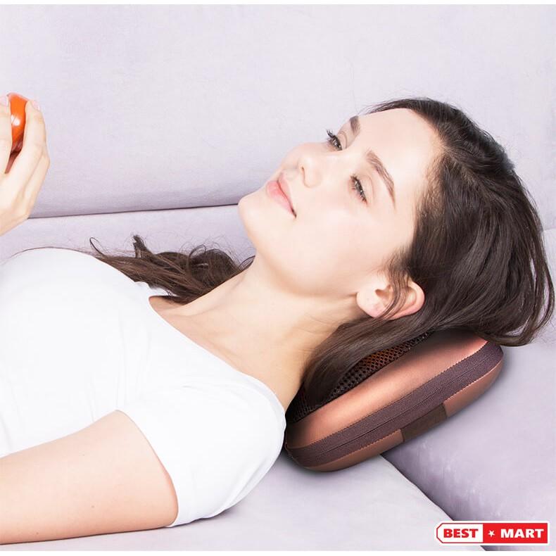Combo 5 Gối massage hồng ngoại 8 quả cầu cao cấp