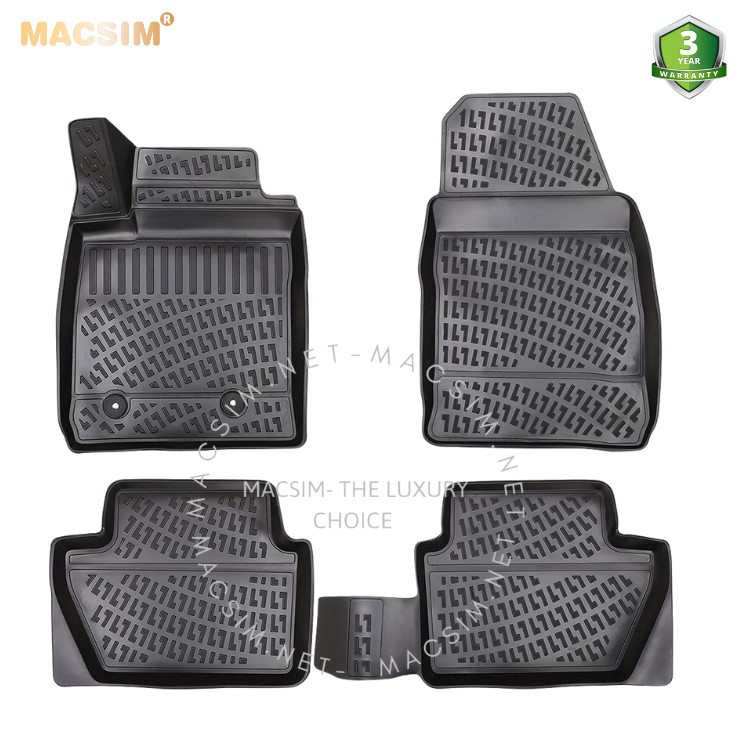 Thảm lót sàn ô tô nhựa TPU Silicon Ford Ecosport second generation 2012- Nhãn hiệu Macsim