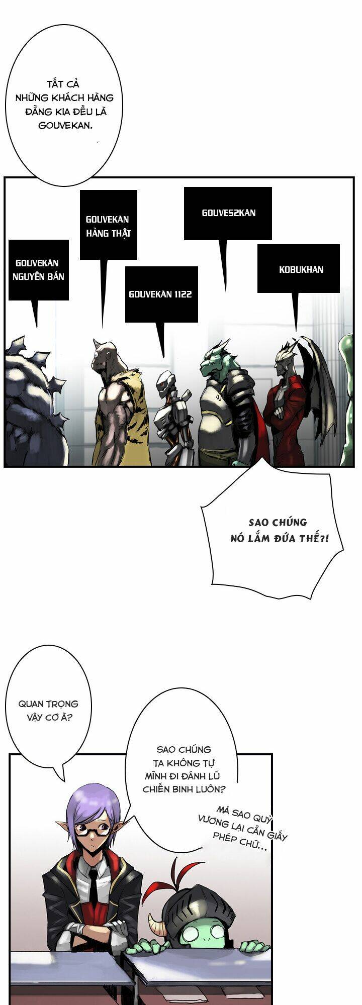 quỷ vương là goblin thì có vấn đề gì không?! chapter 7 19