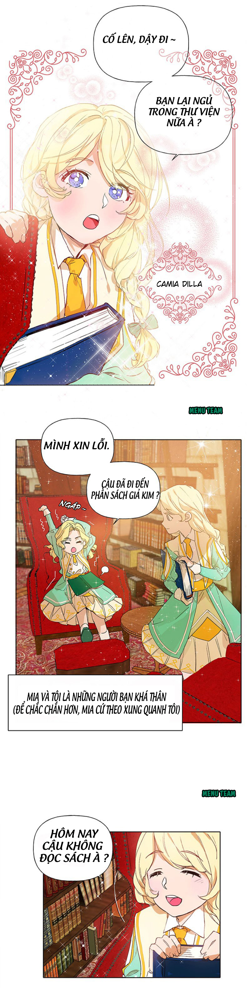 nhà nguyên tố tóc vàng chapter 2 15