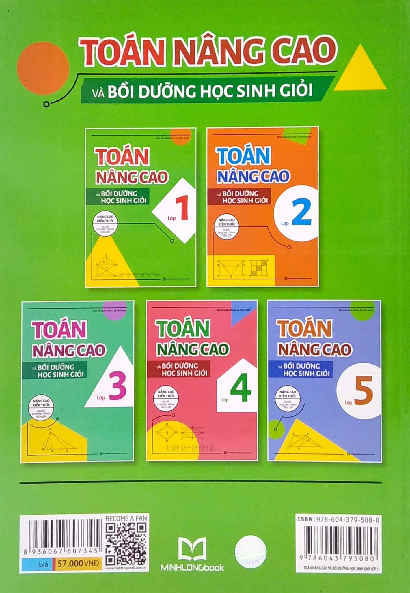 Toán Nâng Cao Và Bồi Dưỡng Học Sinh Giỏi Lớp 1 (Nâng Cao Kiến Thức Ngoài Chương Trình Lên Lớp)