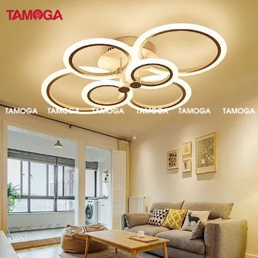 Đèn ốp trần nhiều vòng TAMOGA ALABI 106