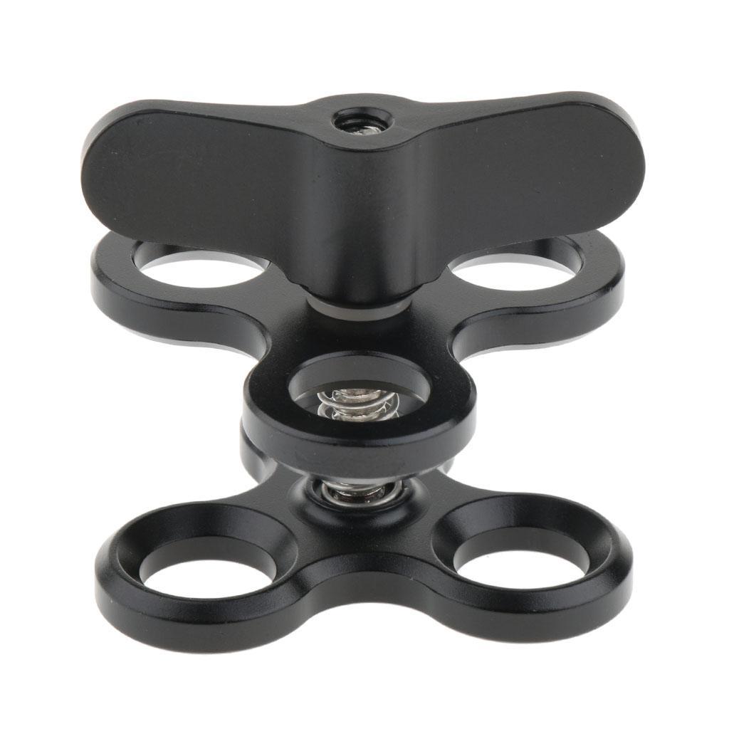 Underwater Diving Ball Connector Clamp Mount Arm For Vedio Light